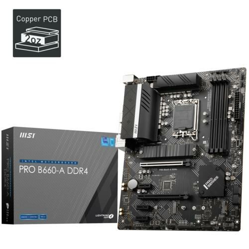 MSI PRO B660-A DDR4 S+V+GL 1700p