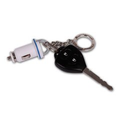 Quadro 5V USB Araç Şarj Adaptör Beyaz