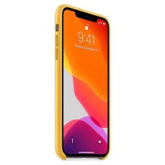 iPhone 11 Pro Max için mx0a2zm/a Deri Kılıf - Mayer Limon