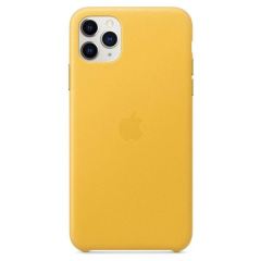 iPhone 11 Pro Max için mx0a2zm/a Deri Kılıf - Mayer Limon