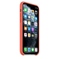 iPhone 11 Pro için MWYQ2ZM/A Silikon Kılıf - Mandalina