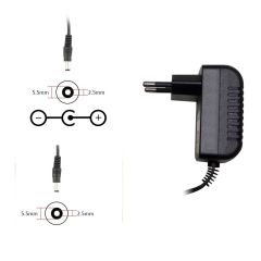 12V 370mA-500mA (0.37A-0.5A) Adaptör - Şarj Aleti RETRO