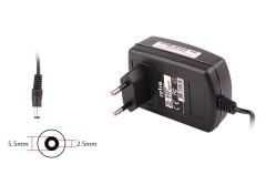 12V 500mA (0.5A) 6W 5.5X2.1 mm Adaptör - Şarj Aleti