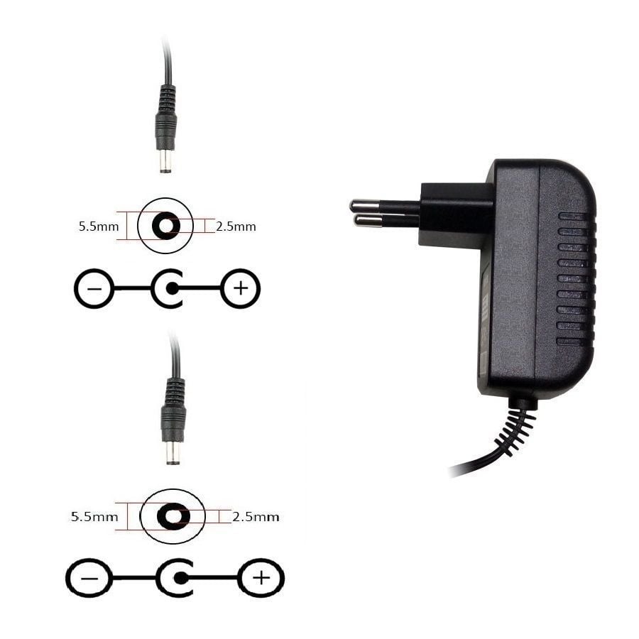 Kenwood Süpürge 15V-23V 370mA-500mA (0.37A-0.5A) AC Adaptör - Şarj Cihazı