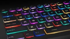 MSI GV72, GV72 7RD, GV72 7RE Notebook Klavye - Tuş Takımı / Siyah - TR - Backlit RGB