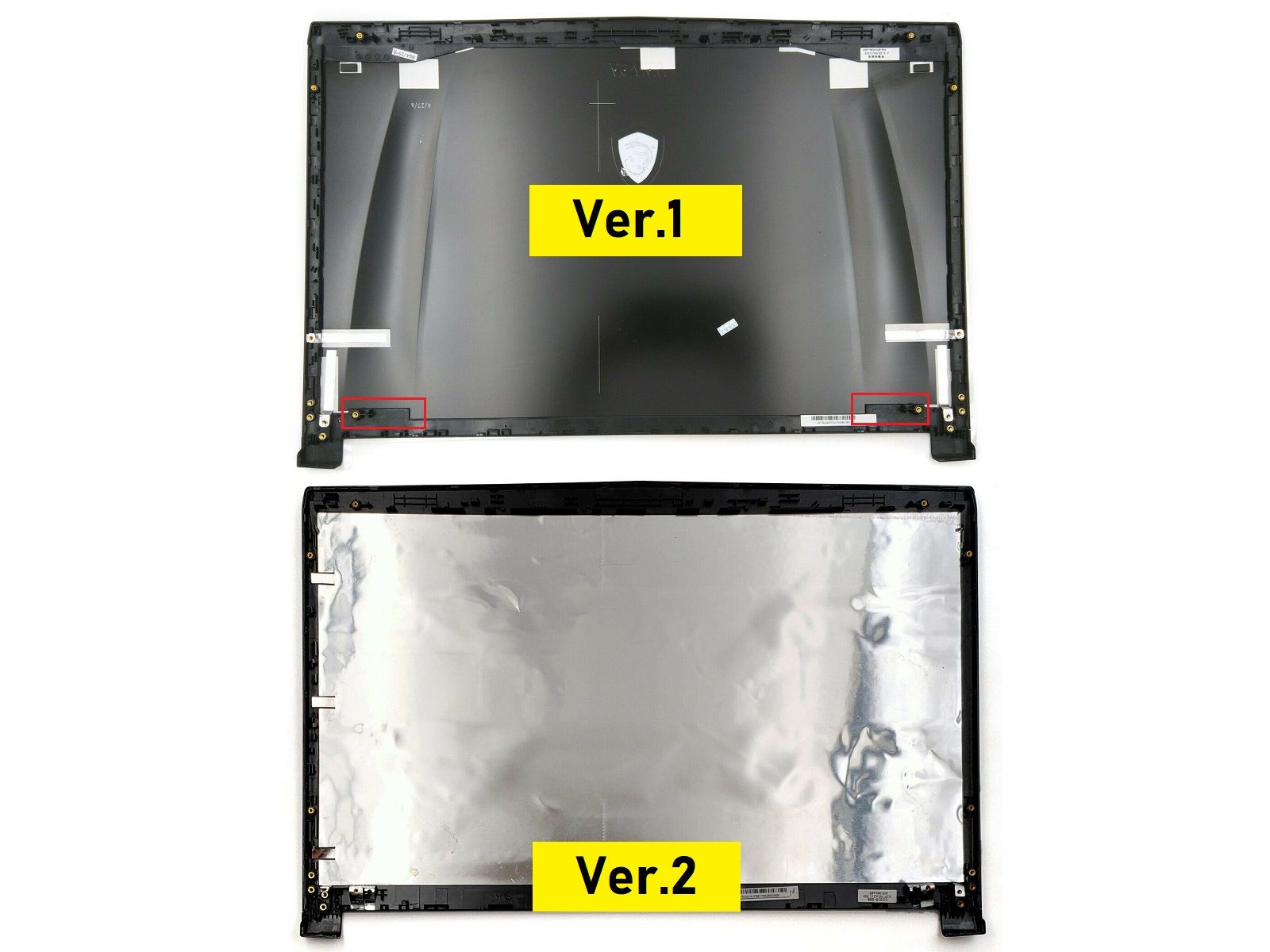 MSI GV72, GV72 7RD, GV72 7RE Lcd Cover Kapak Siyah V2