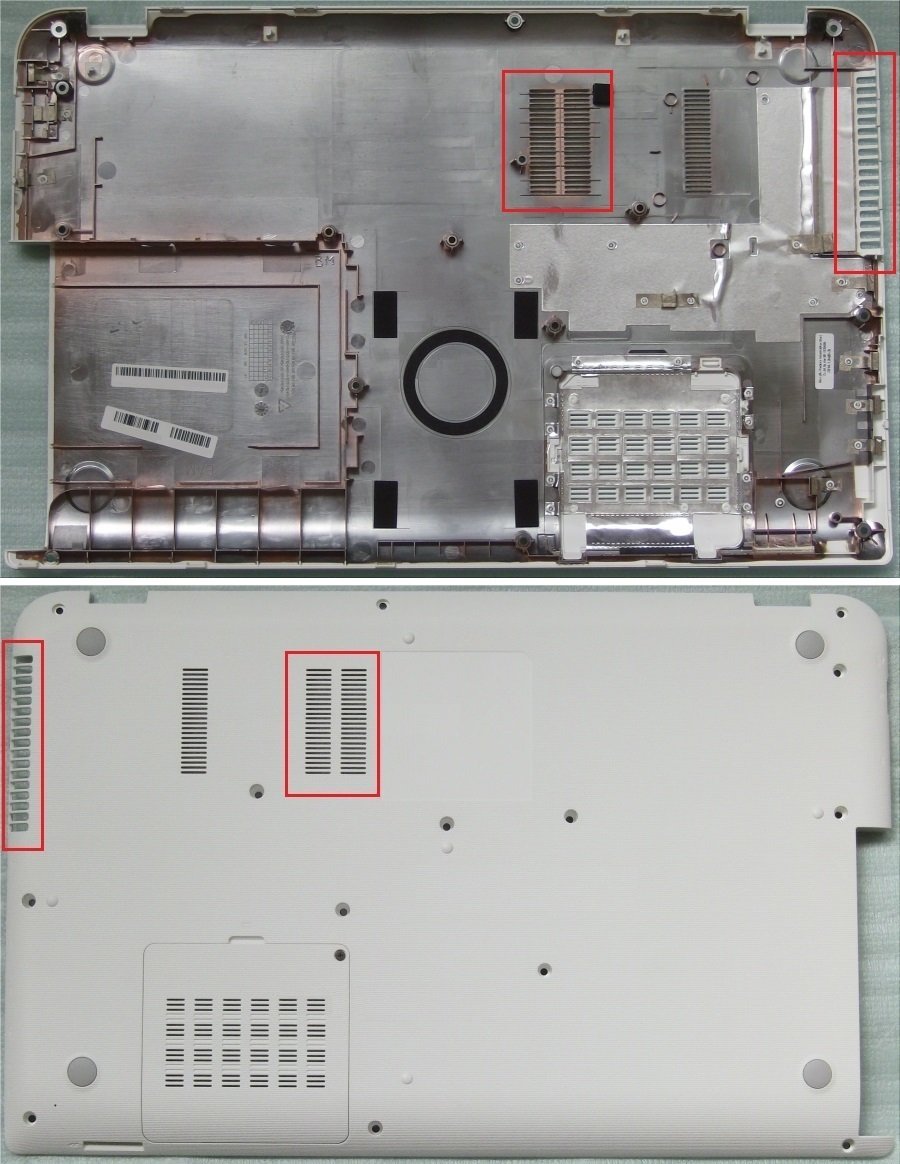 Toshiba Satellite S55-A5279 Alt Kasa Beyaz V1