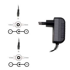 Efekt Pedal İçin 10V-17V 370mA-500mA (0.37A-0.5A) Adaptör - Şarj Aleti
