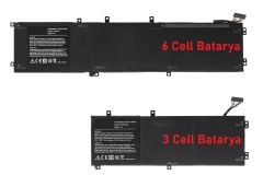 Dell XPS P56F001 (9550) Batarya Pil  6Cell 58Wh