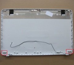 Toshiba Satellite L850D-12X Lcd Cover Kapak Parlak Beyaz V1