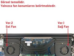 Dell XPS P56F001 (9560) Fan V2 (Sol Fan)
