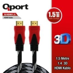Qport Q-HDMI1.5 1,5m Hdmi Kablo