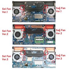 Asus FX502VE Fan Sol V3