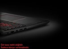 Asus FX502VE Klavye Işıklı (Kırmızı)