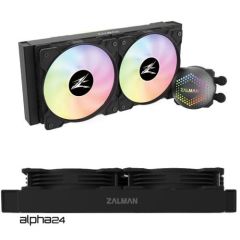 ZALMAN ALPHA-24BK Soket Intel LGA, 240mm Sıvı bazlı İşlemci Soğutucusu 1700 Kitli