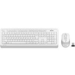 A4 Tech FG1010 Q Kablosuz MM Klavye Mouse Beyaz