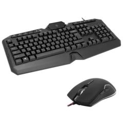 Frisby FK-4865QU Usb Işıklı Multimedya Q Klavye + Mouse Set