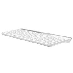 A4 Tech FBK25 Beyaz Bluetooth+2.4G Nano FN-Multimedya  Kablosuz Klavye