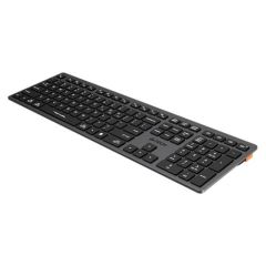 A4 Tech FBX50C Gri Bluetooth+2.4G FN-MM-Şarjlı Klavye  Kablosuz Klavye