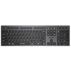 A4 Tech FBX50C Gri Bluetooth+2.4G FN-MM-Şarjlı Klavye  Kablosuz Klavye