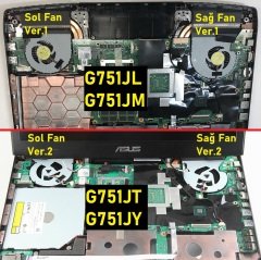 Asus ROG G751JT-DH72 Fan Sağ V1