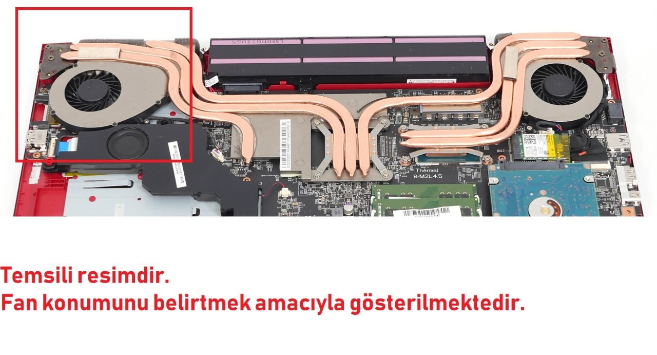 MSI GE72 7RE Fan SOL V2 (4 Pin)