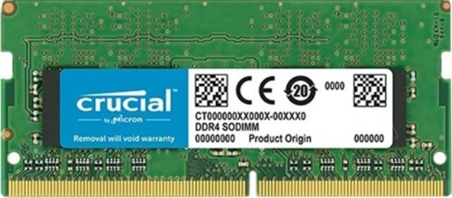 8Gb Crucial 2400Mhz 1.2v Ddr4 Notebook Ram