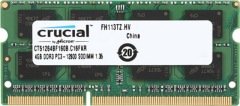 4Gb Crucial 1600Mhz Notebook Ram