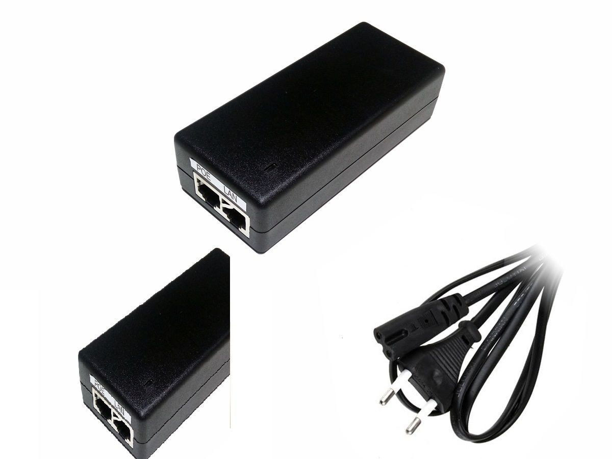 Ubiquiti UBNT Uyumlu POE-48-48W 1port 10/100/1000 48V POE Adaptör RETRO