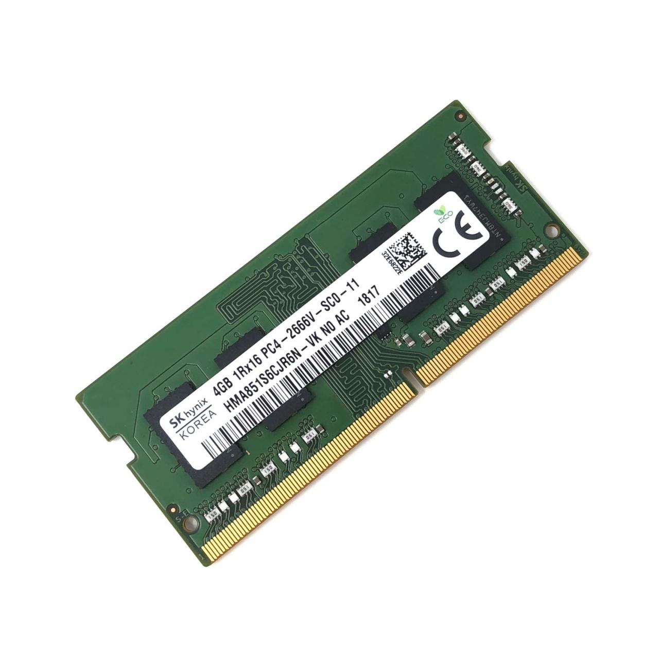 Hynix 4Gb 2666Mhz Ddr4 Notebook Ram