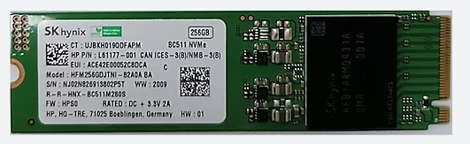 Skhynix HFM256GDJTNI-82A0A-BA 256 GB 2000 MB/s ve Üstü 600 - 999 MB/s M.2 PCIe NVMe SSD