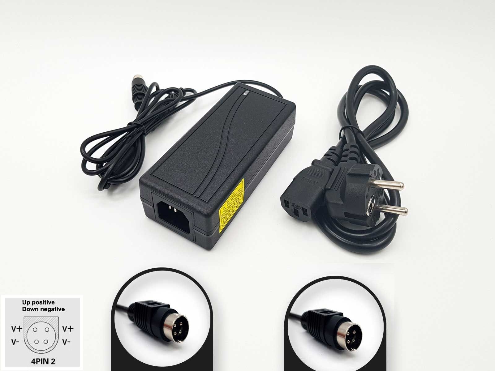 12V 10A 120W 4-Pin DIN Erkek 4PIN2 Adaptör