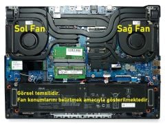 Asus ROG Strix G15 G513QY-HQ008 Fan Sağ V1 (5V)