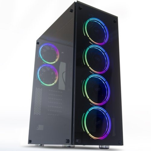 DarkFlash Phantom 650W 80+Br RGB Mid Tower Kasa