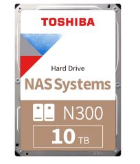 10TB TOSHIBA N300 7200RPM SATA 256MB HDWG11AUZSVA