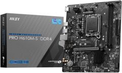 MSI PRO H610M-S DDR4 3200MHZ mATX 1700p