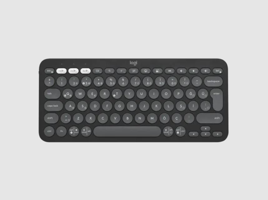 LOGITECH K380S PEBBLE KEYS 2 GRAFIT 920-011859