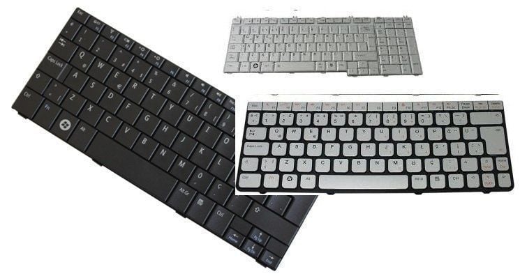 Toshiba Dynabook Satellite C50-B-14Z Klavye Siyah ISO