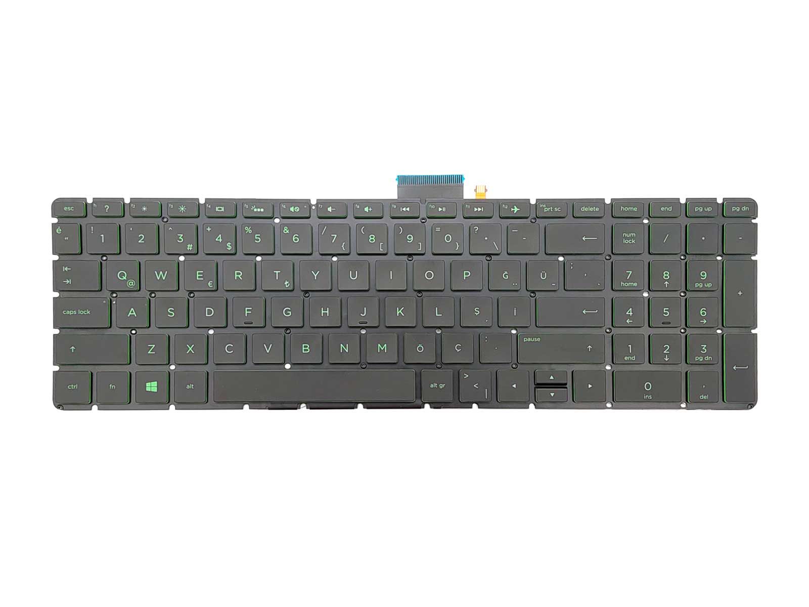 Hp Pavilion 15-cb008nt Klavye Siyah Işıklı