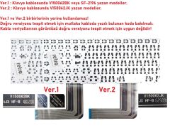 Casper Nirvana C500 (2015-2016) Klavye Siyah Ver.1