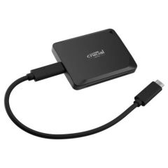 Crucial X10 PRO 4TB Taşınabilir SSD CT4000X10PROSSD9  Type C USB 3.2 Gen 2 2x2 (20Gb/s), 2100MB/s kadar Okuma-Yazma Hızı