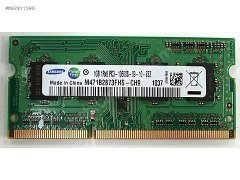 1Gb  Samsung 10600 1333Mhz Ddr3 Notebook Ram