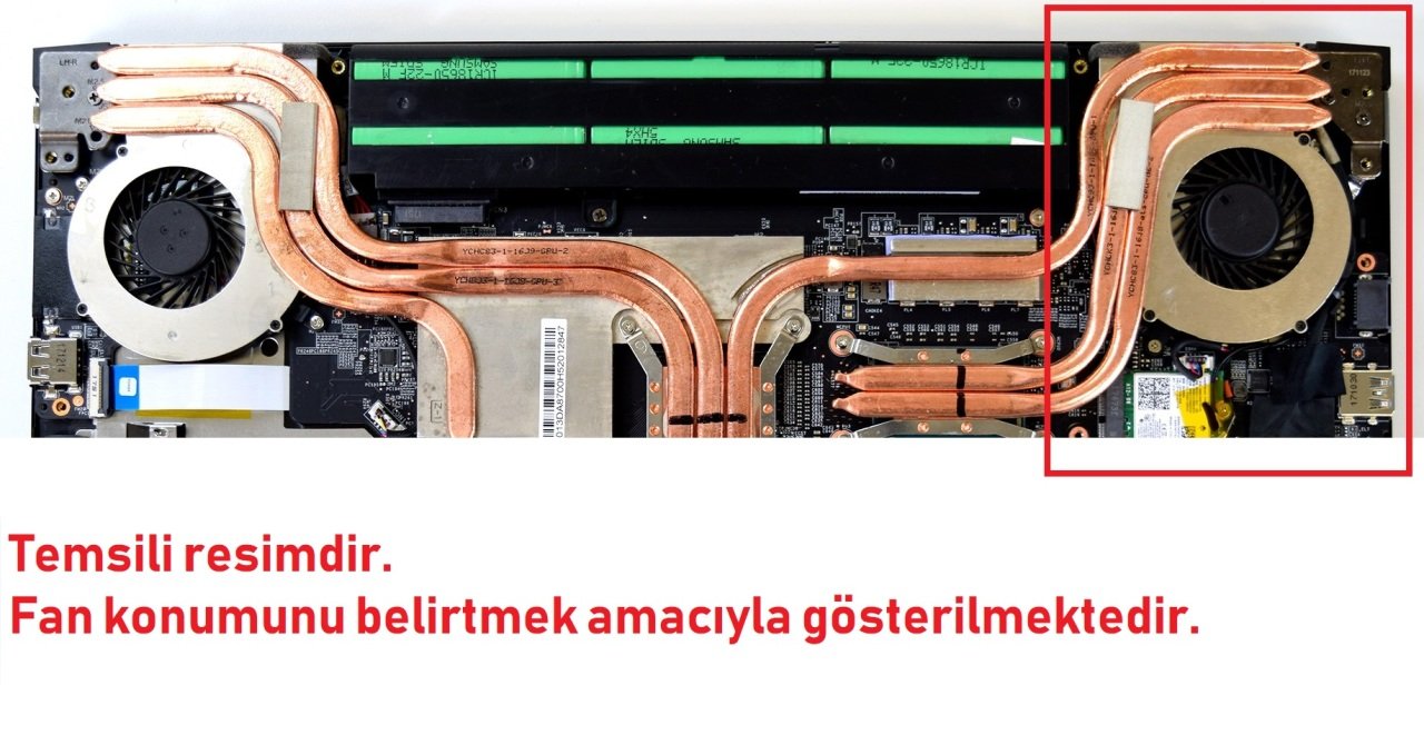 MSI GL62 Fan SAĞ V2 (4 Pin)