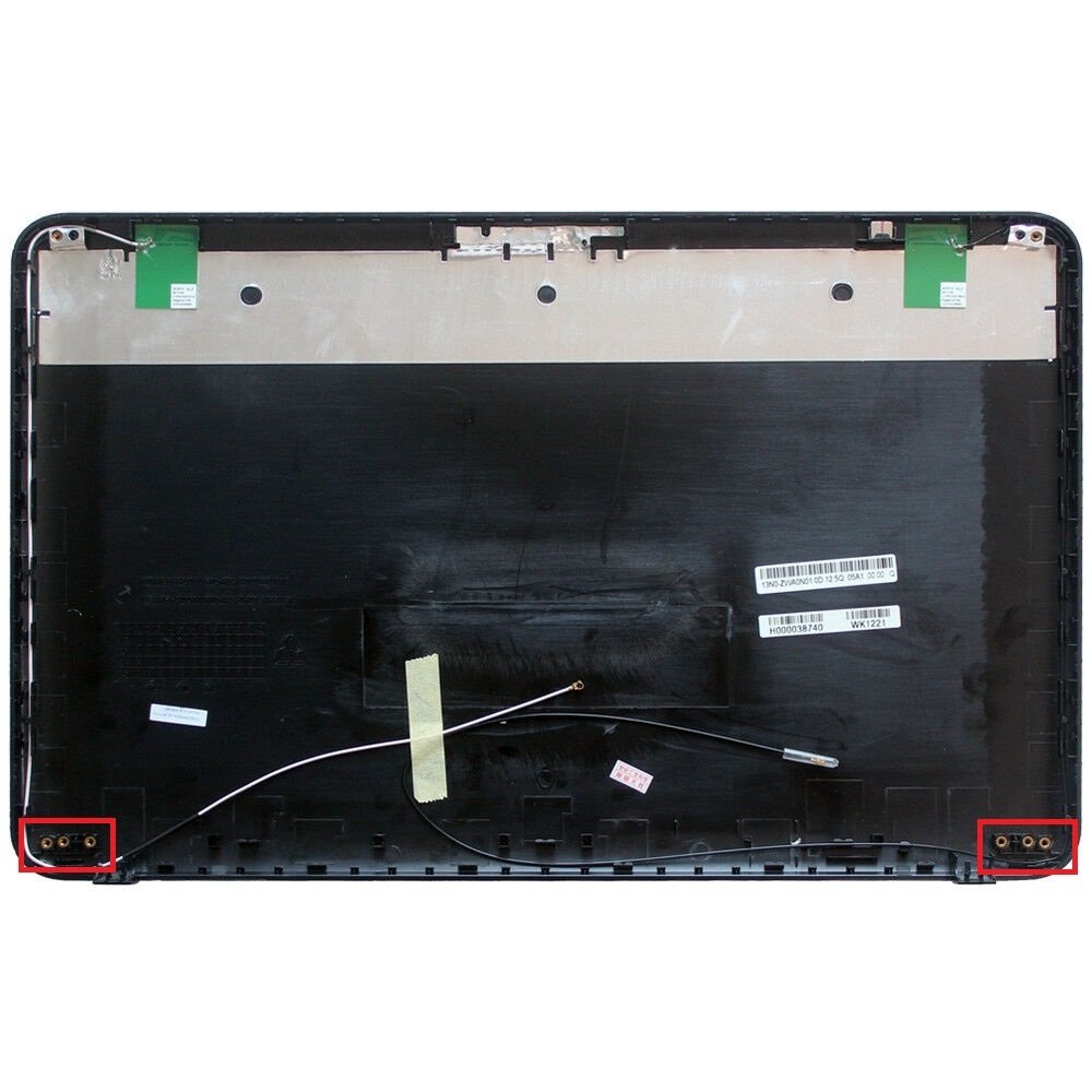 Toshiba Satellite L855-14L Lcd Cover Kapak Parlak Siyah V1