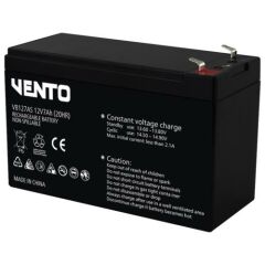 Vento VB127AS 12V 7Ah (20HR) Kuru Akü