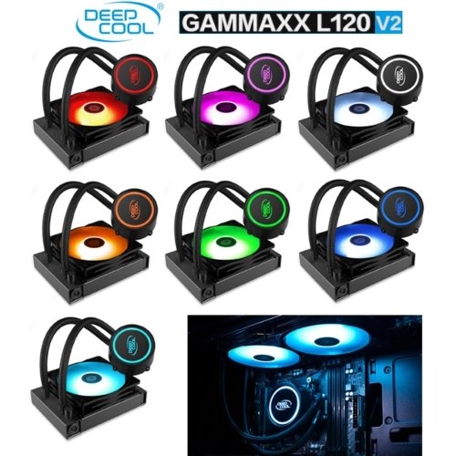 Deep Cool Gammaxx L120 V2 RGB 120mm Sıvı CPU Soğt.