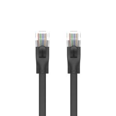 UNITEK CAT6 PATCH KABLO 2MT FLAT 1GBPS, SİYAH (C1810GBK)