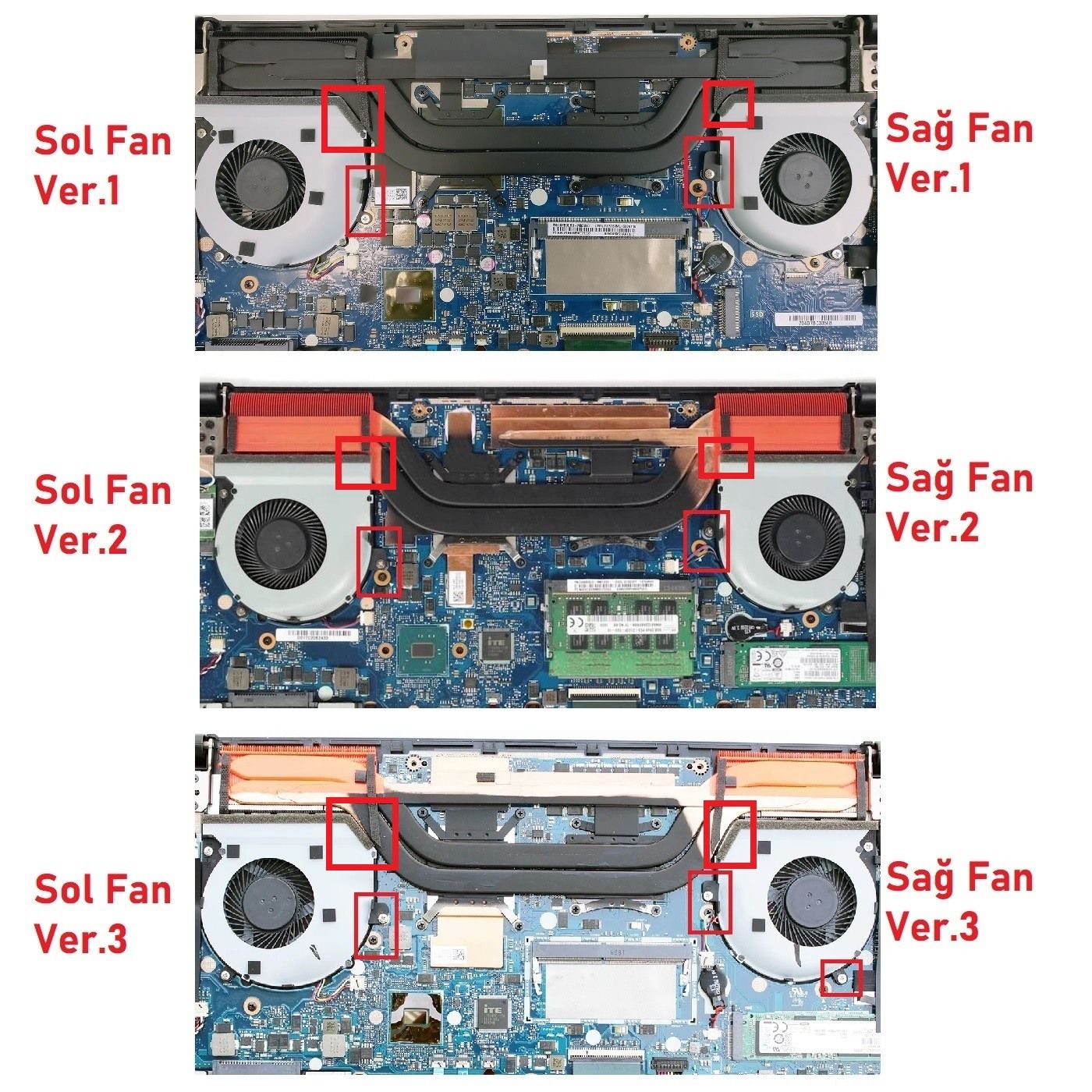 Asus FX502VY Fan Sağ V2