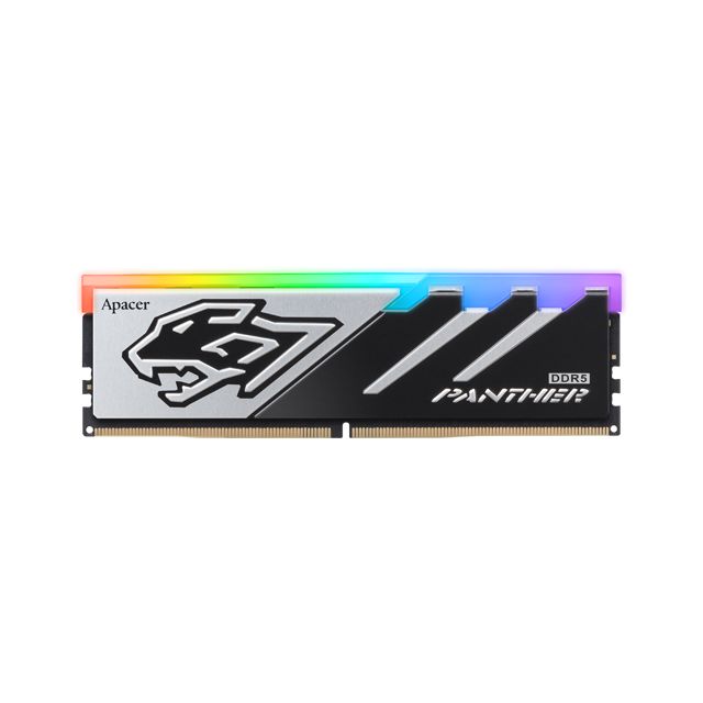 Apacer Panther RGB 16GB 1x16GB 5600MHz CL40 DDR5 Gaming Ram (AH5U16G56C5229BAA-1)