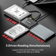 UNITEK USB3.0 TO IDE + SATA II DÖNÜŞTÜRÜCÜ  (Y-3324)